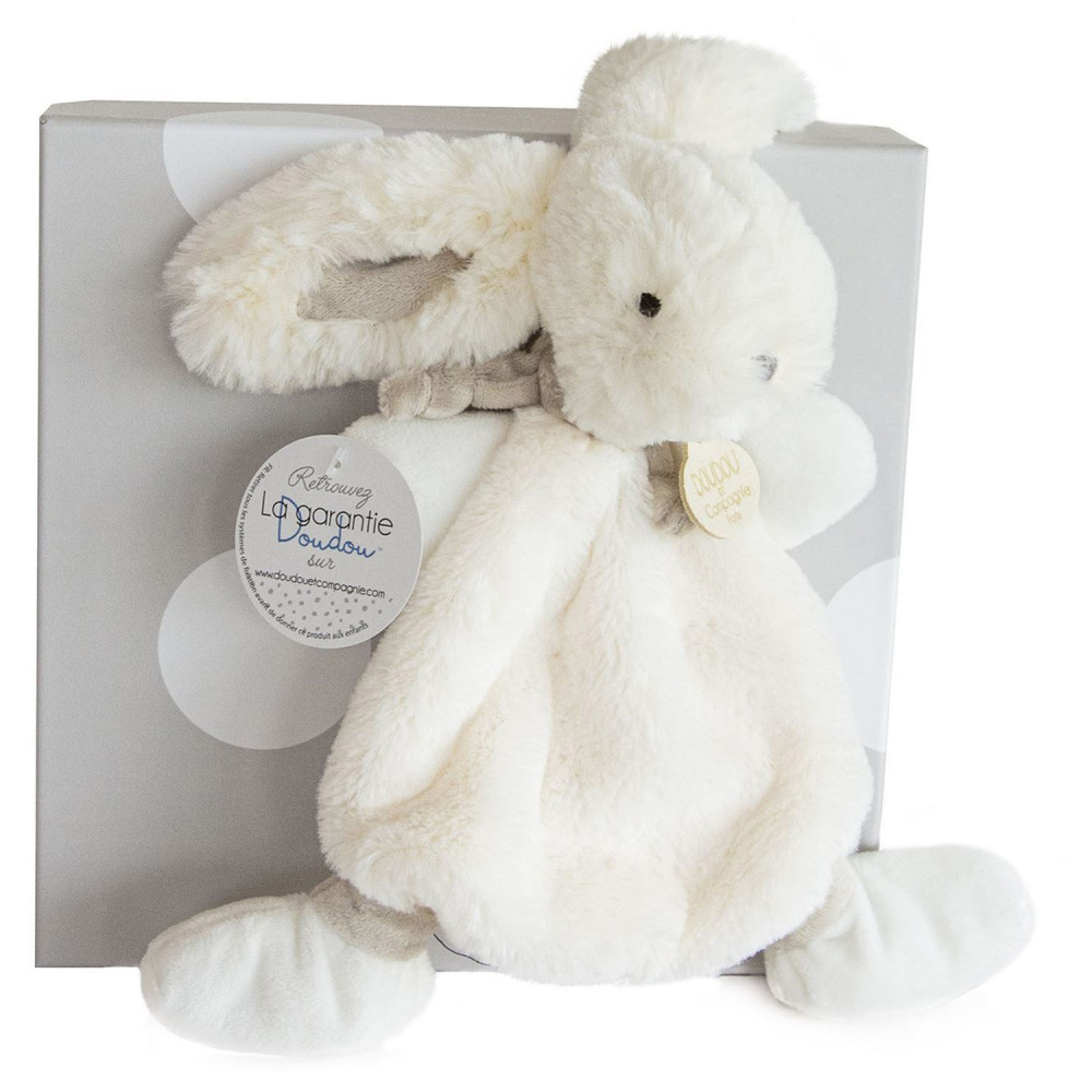 Doudou taupe lapin bonbon de Doudou et compagnie sur allobébé