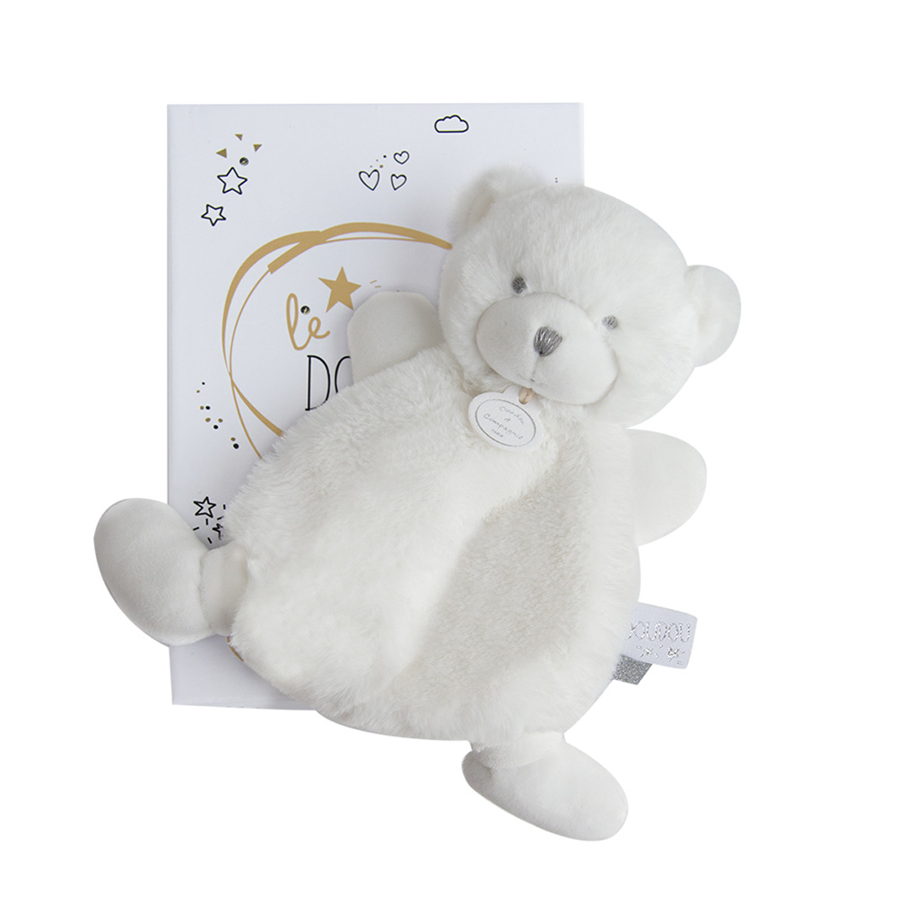 doudou ours blanc