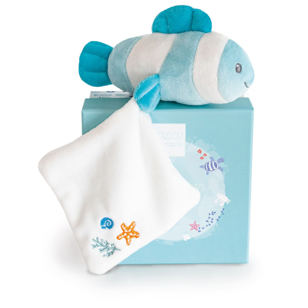 Peluche Bebe Pantin Poisson Mignon Avec Doudou Amande De Doudou Et Compagnie Sur Allobebe Peluche Bebe Pantin Poisson Mignon Avec Doudou Amande De Doudou Et Compagnie Sur Allobebe
