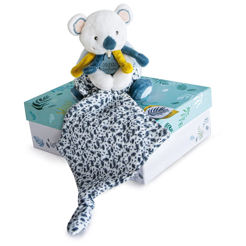 Peluche Bebe Pantin Avec Doudou Yoca Le Koala De Doudou Et Compagnie Sur Allobebe