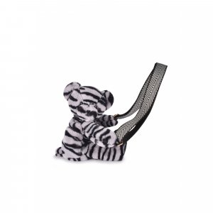 Sac bandoulière en peluche 30 cm Doudou et compagnie