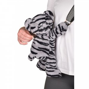 Sac bandoulière en peluche 30 cm Doudou et compagnie