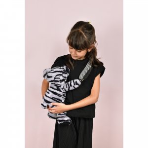 Sac bandoulière en peluche 30 cm Doudou et compagnie