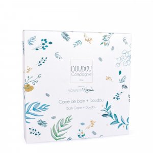 Coffret cape de bain et doudou yoca le koala Doudou et compagnie