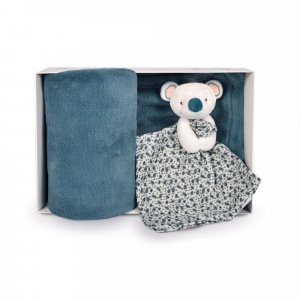 Coffret plaid et doudou yoca le koala Doudou et compagnie