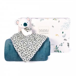 Coffret plaid et doudou yoca le koala Doudou et compagnie