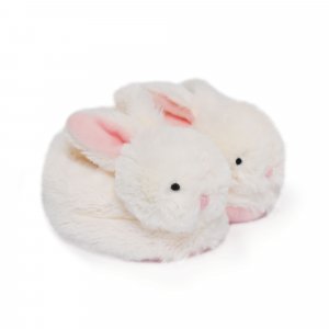 Chaussons 0-6 mois lapin bonbon rose Doudou et compagnie