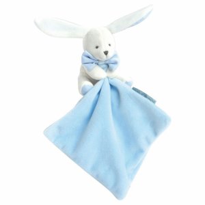Doudou mouchoir boîte fleur lapin ciel Doudou et compagnie