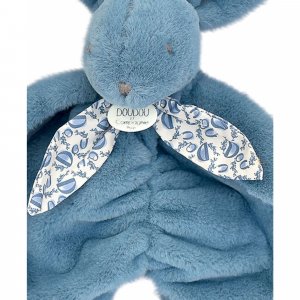Doudou lapin plat Doudou et compagnie