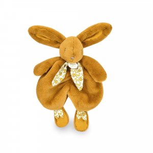Doudou lapin ocre lapin doudou 29 cm Doudou et compagnie