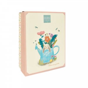 Doudou hochet lapin rose Doudou et compagnie