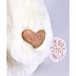 Doudou mouchoir ours 30 cm rose Doudou et compagnie