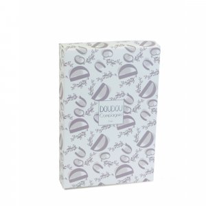 Doudou lapin mouchoir 10 cm blanc Doudou et compagnie