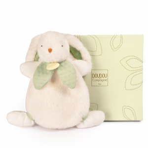 Doudou lapin bonbon 25 cm sauge Doudou et compagnie