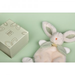 Doudou lapin bonbon 25 cm sauge Doudou et compagnie