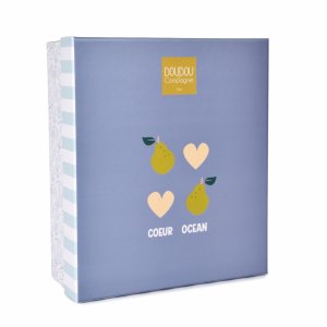 Doudou pantin lapin avec donut 20 cm Doudou et compagnie