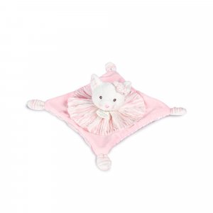 Doudou plat les chouchoux 20 cm chat Doudou et compagnie