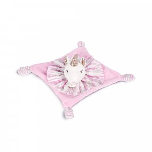 Doudou plat les chouchoux 20 cm licorne Doudou et compagnie