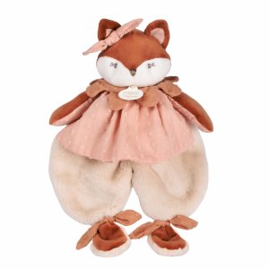 Doudou plat 29 cm mina la renarde Doudou et compagnie