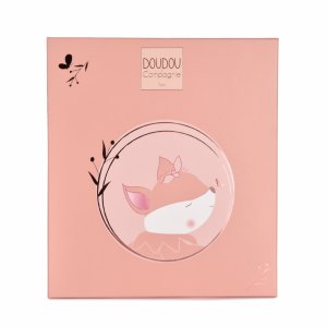 Doudou plat 29 cm mina la renarde Doudou et compagnie
