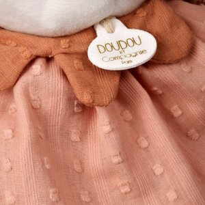 Doudou plat 29 cm mina la renarde Doudou et compagnie