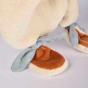 Doudou plat 29 cm timo le renard Doudou et compagnie