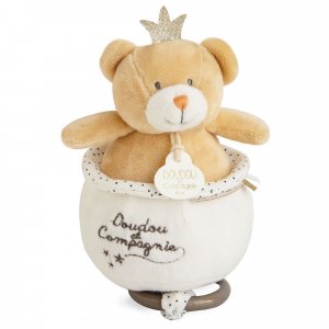 Peluche musicale perlidoudou Doudou et compagnie
