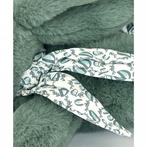 Peluche lapin doudou vert sauge 25 cm Doudou et compagnie