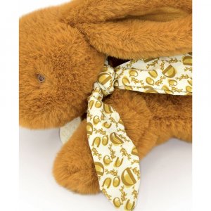 Peluche lapin doudou ocre 25 cm Doudou et compagnie