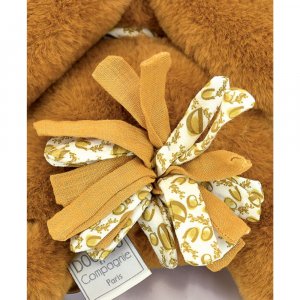 Peluche lapin doudou ocre 25 cm Doudou et compagnie