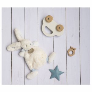 Doudou bleu lapin bonbon Doudou et compagnie