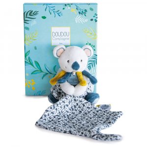 Peluche bébé pantin avec doudou yoca le koala Doudou et compagnie
