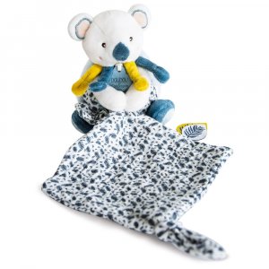 Peluche bébé pantin avec doudou yoca le koala Doudou et compagnie