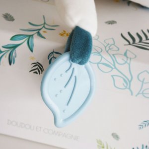 Peluche bébé pantin yoca le koala avec bébé + anneau de dentition Doudou et compagnie