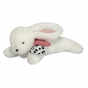 Peluche bébé happy blush pompon rose Doudou et compagnie