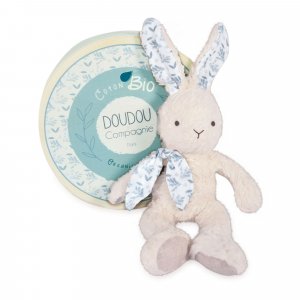 Doudou botanic lapin blanc Doudou et compagnie