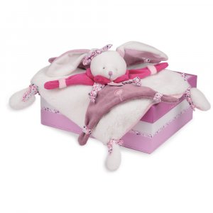 Doudou lapin cerise Doudou et compagnie