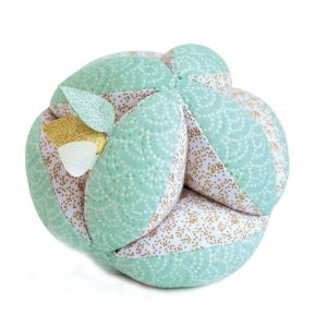 Balle d'éveil hochet lapin de sucre Doudou et compagnie