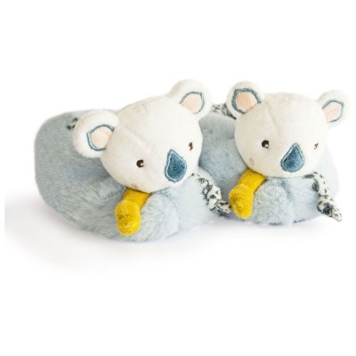 Chaussons avec hochet 0-6 mois yoca le koala