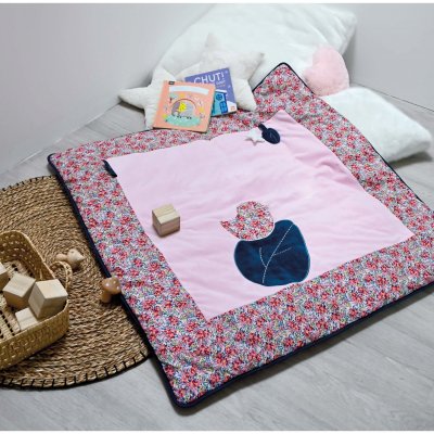 Tapis de parc 100x100 cm tapidou boh'aime