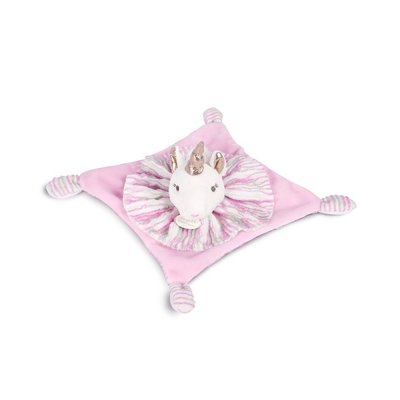 Doudou plat les chouchoux 20 cm licorne