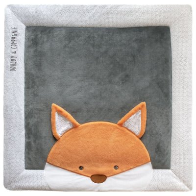 Tapis de parc 100x100 cm tapidou renard