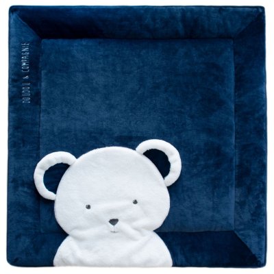 Tapis de parc 100x100 cm tapidou ours