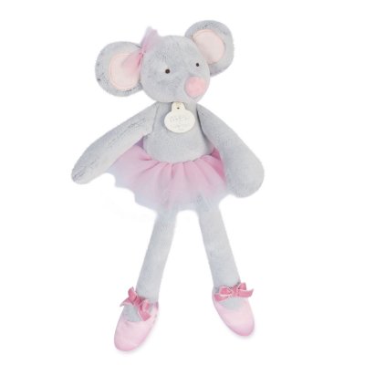 Peluche 30 cm mon doudou ballerine souris