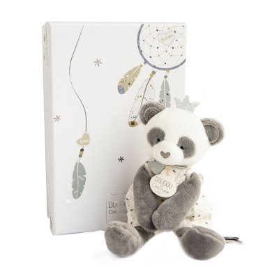 Peluche bébé pantin panda attrape-rêve