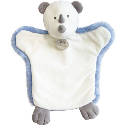 Doudou marionnette rhino