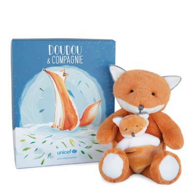Peluche renard unicef