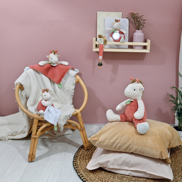 Veilleuse couleurs savane girafe Doudou et compagnie