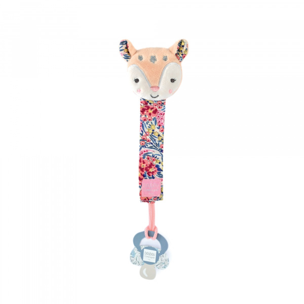 Attache sucette boh'aime (coloris aléatoire) Doudou et compagnie