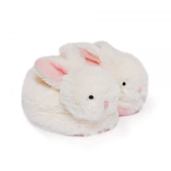 Chaussons 0-6 mois lapin bonbon rose Doudou et compagnie